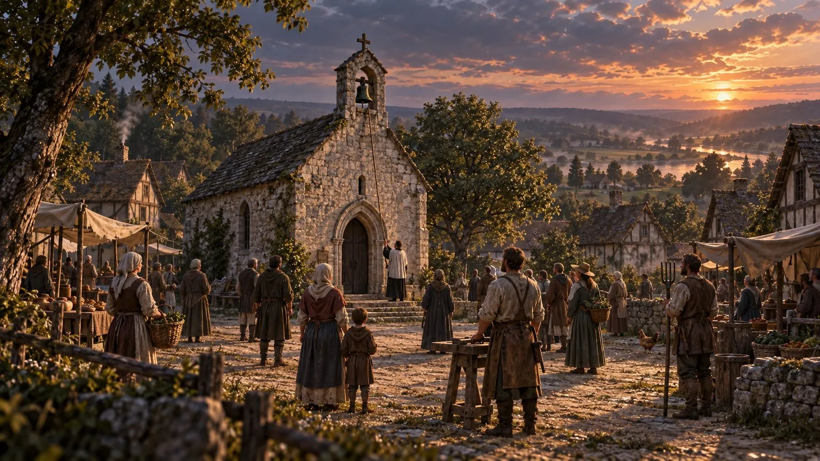 La chapelle et sa cloche